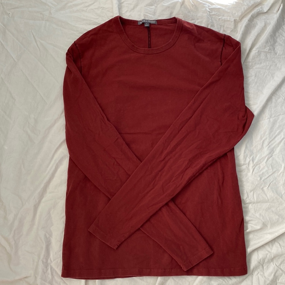 Threads 4 Thought Seam Warm Tee Small - image 1